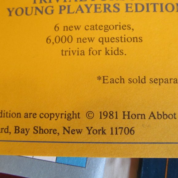 Trivial Pursuit Genus Edition Original Vtg 1981 Version - Picture 16 of 16